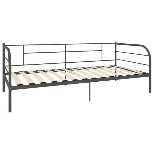 vidaXL Estructura de cama sin colch&oacute;n metal blanco 90x200 cm