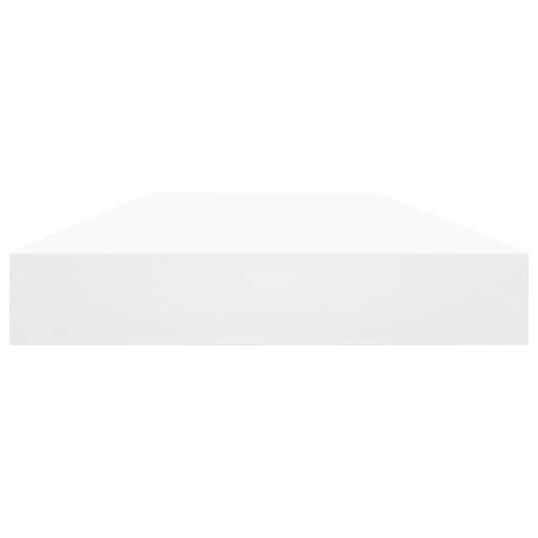 vidaXL Estantes para estanter&iacute;a 8 uds contrachapada blanco 80x10x1,5cm