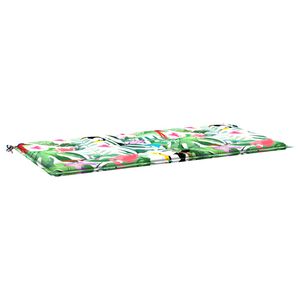 vidaXL Coj&iacute;n para banco de jard&iacute;n tela Oxford multicolor 100x50x4 cm