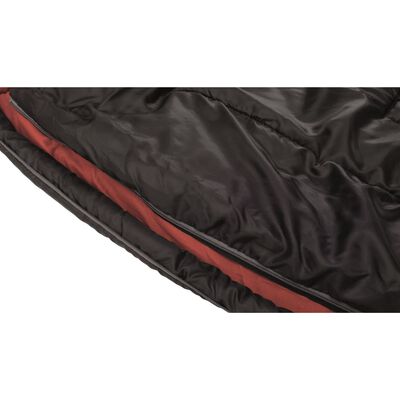 Easy Camp Saco de dormir Nebula negro y rojo XL