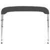 vidaXL Toldo Bimini de 3 arcos gris antracita 183x160x137 cm
