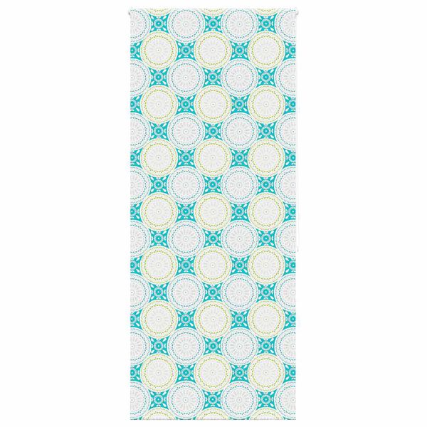 vidaXL Estor enrollable para ducha tela 110x240 cm ancho 106 cm