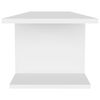 vidaXL Mueble de pared para TV blanco 103x30x26,5 cm