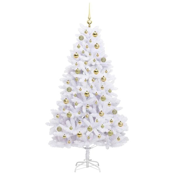 vidaXL &Aacute;rbol de Navidad artificial con ramas articuladas 180 cm