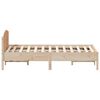 vidaXL Estructura de cama sin colch&oacute;n madera maciza de pino 120x190 cm