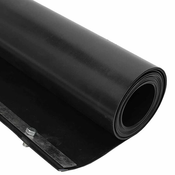 vidaXL Barrera antirra&iacute;ces Negro 1 x 5 m Polietileno