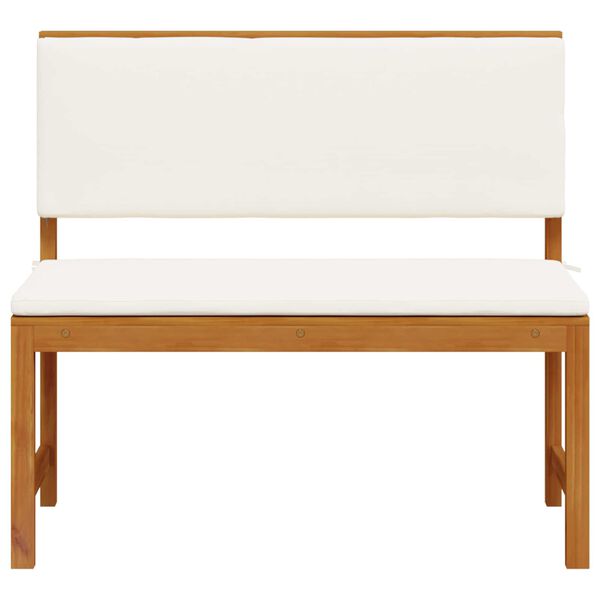 vidaXL Silla de Jardín Marrón 100 x 50 x 91cm Madera maciza de Acacia