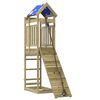 vidaXL Parque infantil de exterior madera de pino impregnada