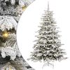 vidaXL Árbol de Navidad artificial con ramas articuladas 180 cm