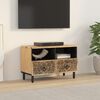 vidaXL Mueble de TV madera maciza de mango 70x33x46 cm