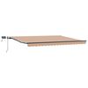 vidaXL Toldo retr&aacute;ctil Multicolor 400 x 350 cm Tela y Aluminio