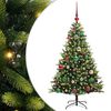vidaXL &Aacute;rbol de Navidad Artificial Articulado 150 LEDs Verde 120 cm