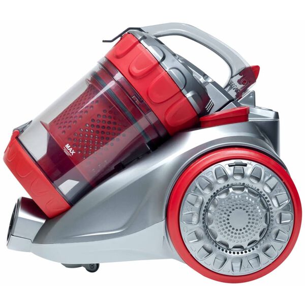 Bestron Aspiradora sin bolsa Ecozenzo Plus rojo y plateado ABL930SR
