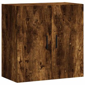 vidaXL Armario de pared madera de ingenier&iacute;a roble ahumado 60x31x60 cm