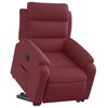 vidaXL Sill&oacute;n el&eacute;ctrico reclinable elevable de tela rojo tinto