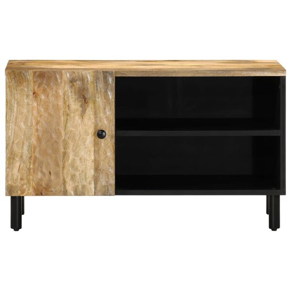 vidaXL Mueble de TV madera maciza de mango 80x31x46 cm
