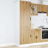 vidaXL Mueble de cocina Porto de madera contrachapada roble artesanal