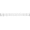 vidaXL Cerca de alambre de acero galvanizado gris antracita 1,6x25 m