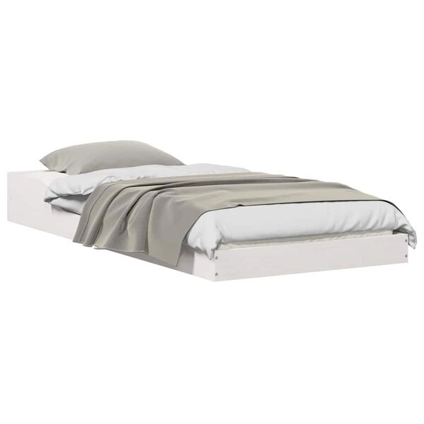 vidaXL Estructura de cama 100 x 200 cm Madera de pino macizo