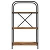 vidaXL Estante de libros Madera vieja 60 x 30 x 109 cm