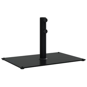 vidaXL Base de sombrilla redonda para palos de &Oslash;32/38/48 mm 15 kg