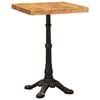 vidaXL Mesa de Bistr&oacute; 50 x 50 x 76 cm Madera de Acacia S&oacute;lida Marr&oacute;n