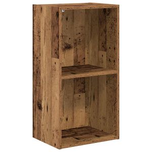 vidaXL Estanter&iacute;a madera de ingenier&iacute;a color envejecido 40x30x77 cm