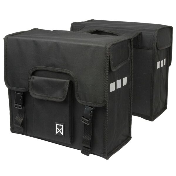 Willex Alforjas para bicicleta 38 L negra 10601