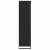 vidaXL Armario 2 pcs Roble Negro 50 x 50 x 200 cm Madera contrachapada
