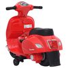 vidaXL Motocicleta el&eacute;ctrica de juguete Vespa GTS300 rojo