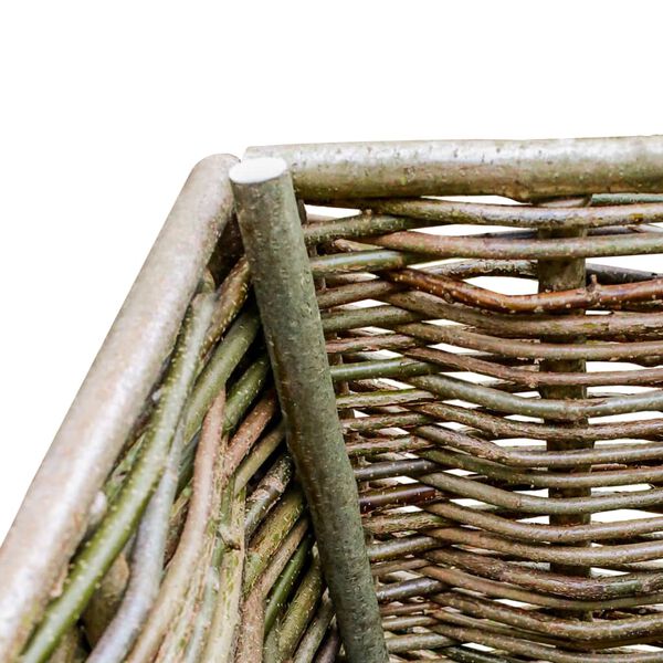 vidaXL Arriate de madera de avellano 120x40x80 cm