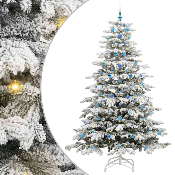 vidaXL &Aacute;rbol de Navidad artificial con ramas articuladas 240 cm