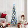 vidaXL Árbol de Navidad artificial 150 cm PVC, Metal y Plástico