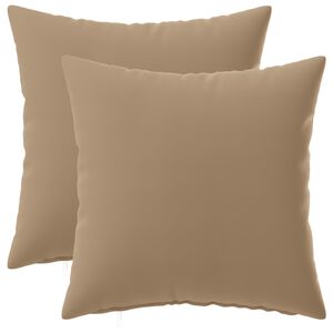 vidaXL Funda de almohada 2 uds. HEERLEN Topo 30 x 30 cm Poli&eacute;ster