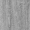 vidaXL Vitrina de madera contrachapada gris sonoma 82,5x30,5x80 cm