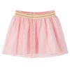Falda infantil con tul rosa claro 104