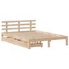 vidaXL Estructura de cama con cajones madera maciza de pino 150x200cm