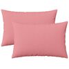 vidaXL Coj&iacute;n con almohada HEERLEN 2 uds. Rosa Tela