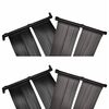 vidaXL Panel de calentador solar de piscina 4 uds 80x620 cm