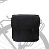 vidaXL Bolsa de bicicleta Negro 18.5 x 40 x 35 cm Poliéster