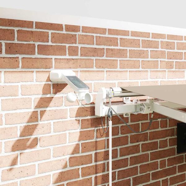 vidaXL Toldo Retr&aacute;ctil Beige 450 x 300 cm Poli&eacute;ster y metal