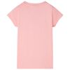 Camiseta infantil rosa 128