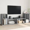 vidaXL Muebles de TV 2 uds madera ingenier&iacute;a gris Sonoma 75x30x50 cm
