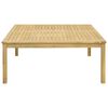 vidaXL Mesa de centro de jard&iacute;n madera maciza de acacia 110x110x45 cm