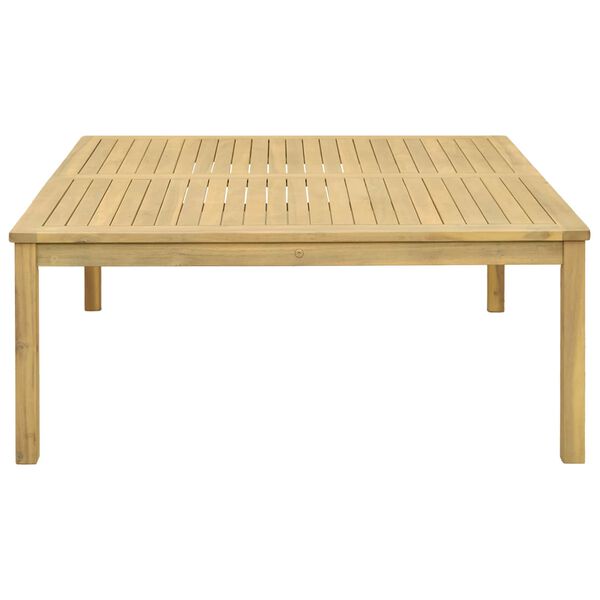 vidaXL Mesa de centro de jard&iacute;n madera maciza de acacia 110x110x45 cm