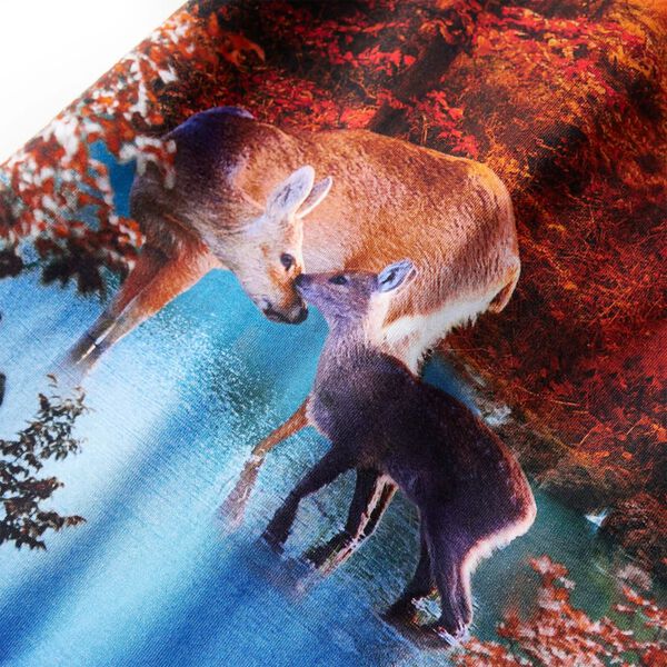 Vestido infantil de manga larga azul marino 104