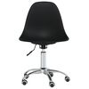vidaXL Silla de oficina giratoria PP negro