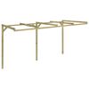 vidaXL P&eacute;rgola cobertizo de madera 2x4x2,2 m