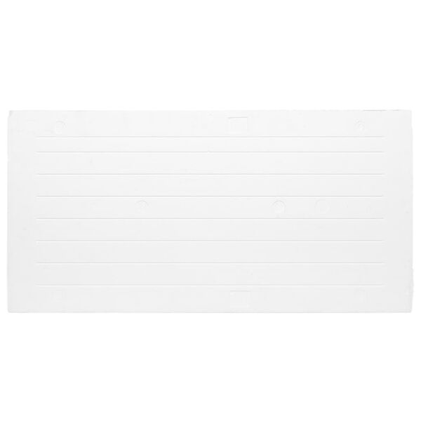 vidaXL Paneles de pared 3D 10 unidades EPS gris claro 100x50 cm