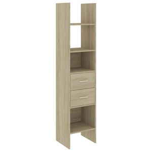 vidaXL Estanter&iacute;a madera contrachapada color roble Sonoma 40x35x180 cm